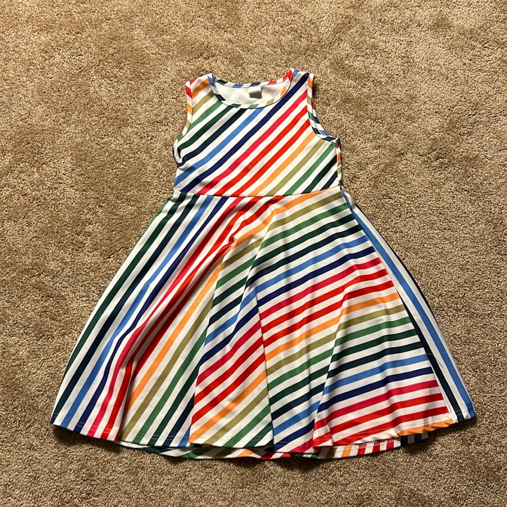 Girls Rainbow Dress